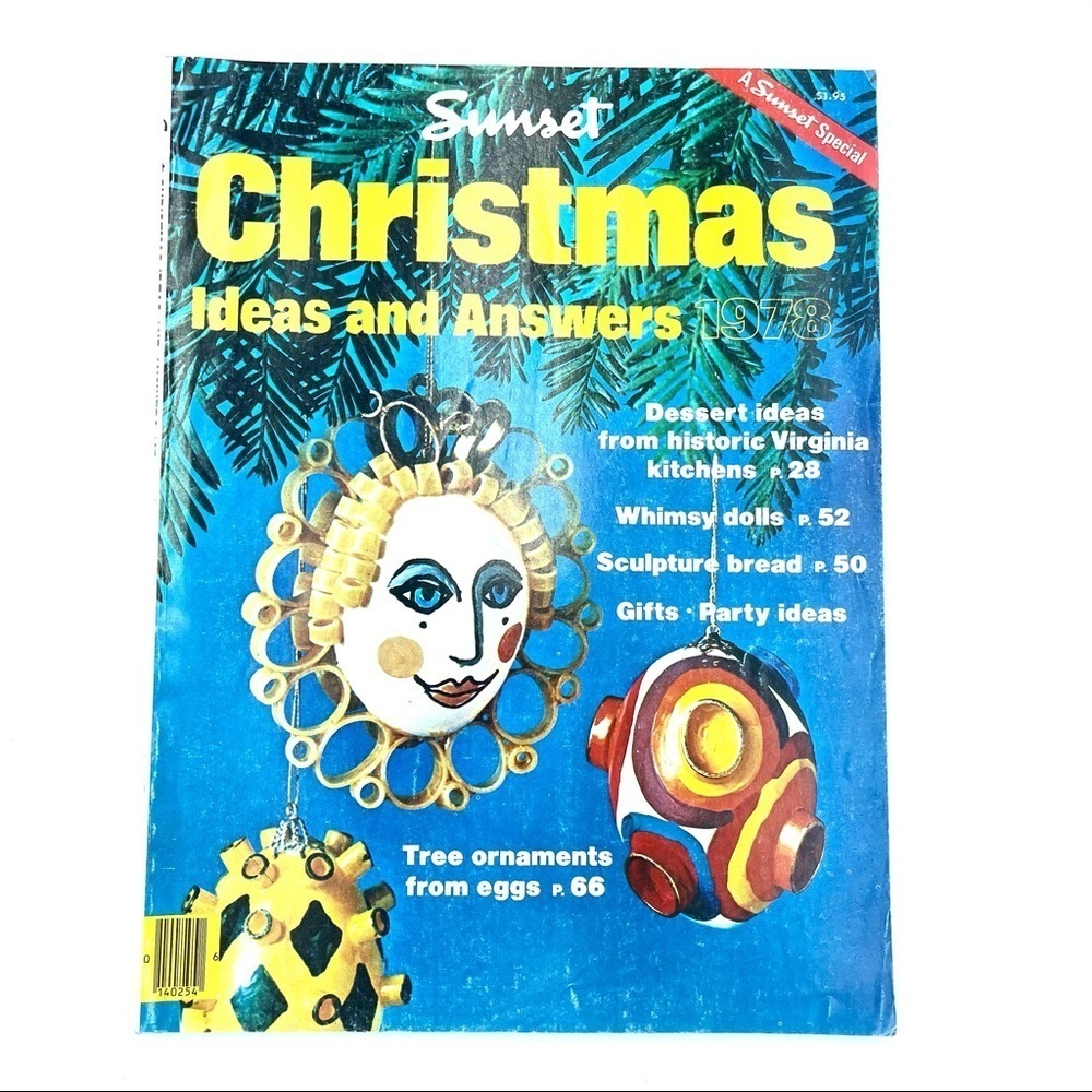 Sunset Magazine 1978 Christmas Ideas and Answers